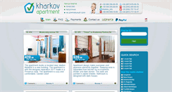 Desktop Screenshot of kharkovapartment.com